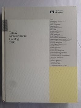 Unknown Binding Hewlett Packard Test & Measurement Catalog 1990 Book