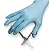 Disposable Gloves, Nitrile, XL, Blue, PK100