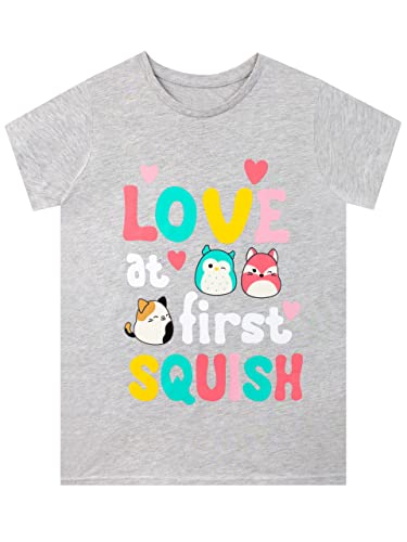 Squishmallows T-Shirt Girls Short Sleeve Squish Tee for Kids