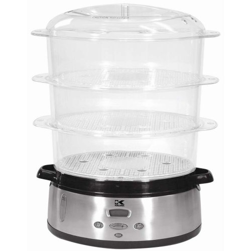 Buy Kalorik DG16271 800Watt 3Tier Food Steamer with StainlessSteel