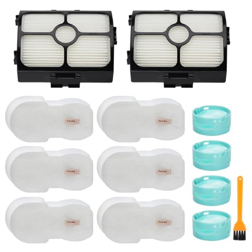 Image of HZ3002 Filter Replacement & Odor Neutralizer Cartridge for Shark HZ3002 HZ3000 HZ4001AMZ HZ4002 Stratos Ultralight Corded Stick Vacuum Cleaner,Replace Parts XFFKHZ3000 XHFHZ3000,Filter and Odor Set