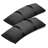 Utilisation : que vous souhaitiez utiliser votre parasol de terrasse, cantilever, couverture de piscine ou séchoir, ces sacs de sable sont parfaits pour le travail. Ils peuvent également être utilisés pour soutenir en toute sécurité les portes ouvertes.