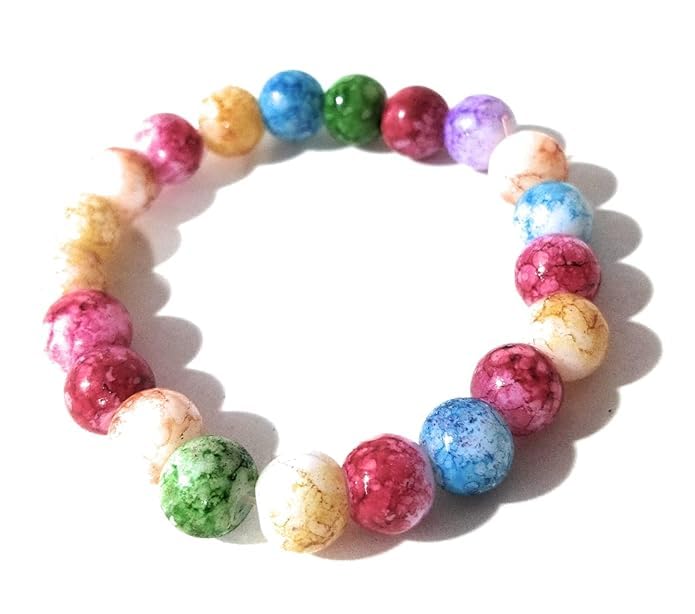 ARYANSH SHOPPE Colorful Bead Bracelet Multicolour Stretchable Elastic Bracelets for Girls & Women (PACK OF (1) (B0DB2SLC4K) Amazon Price History, Amazon Price Tracker