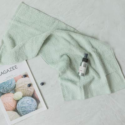 Serviette en pur coton de lavage WLLLO pour un bain doux d'adulte