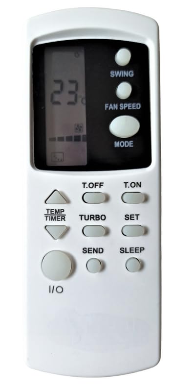 Image of Ehop AC-31 Compatible Remote Control for Voltas AC with Turbo, Send and Sleep Function