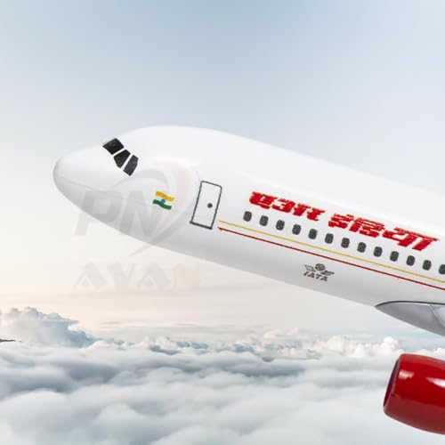 Image of Air India Airlines, diecast, Metal Aeroplane Scale Model Office only for Display, Size -16 cm-A320 ((Air India)