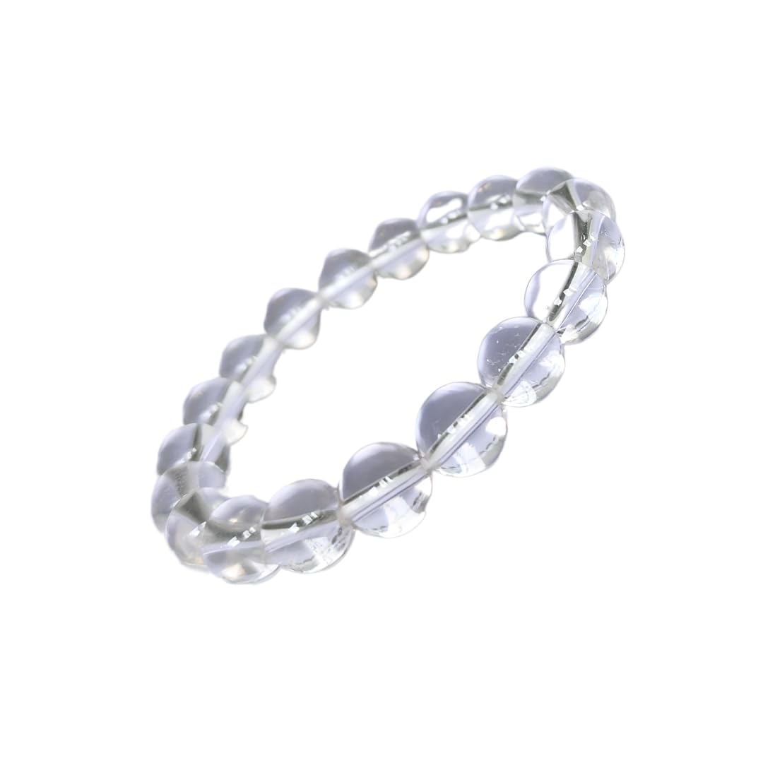 Clear quartz 10mm bracelet, healing crystal for mental clarity, improved concentration, & enhanced decision-making abilities (B0CJJ9497R) Amazon Price History, Amazon Price Tracker