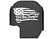 NDZ Performance Aluminum Slide Cover Back Plate for Sig P365, P365XL, X Macro, & AXG Legion in 9MM & .380 ACP Laser Engraved Black Plate - We The People Flag