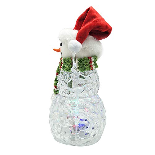 Kurt-S-Adler-Kurt-Adler-945-Inch-Battery-Operated-Light-Up-Snowman-Table-Piece-Multi Kurt S Adler Kurt Adler 945 Inch Battery Operated Light Up Snowman Table Piece Multi
