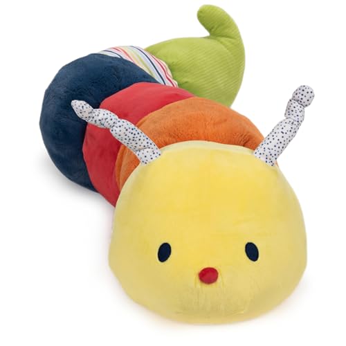 Image of GUND Baby Tinkle Crinkle Jumbo Caterpillar Sensory Stimulating Plush Toy, 40"