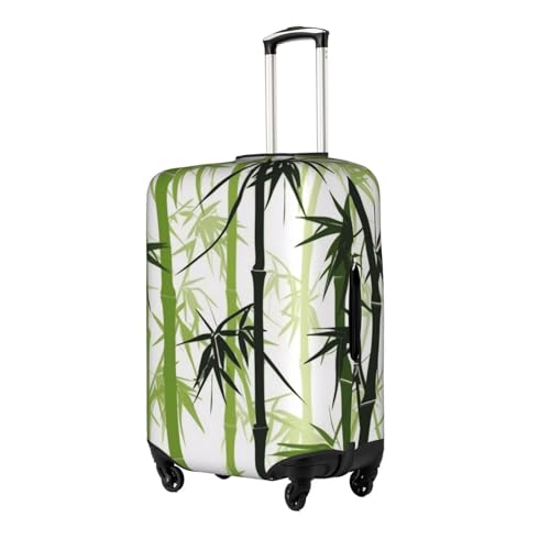 Green Printed Luggage Cover Elastic, Washable, Universal Fit 18-32 Inch Travel Suitcase Cover Easy To Identify2