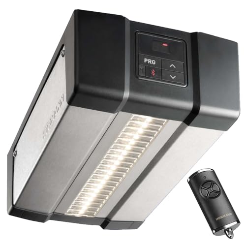 Hörmann Supramatic E Série 4 - Motorisation ultra rapide pour porte de garage - Technologie BiSecur - Réf. 4510309 - Télécommande HSE 4 868 BS incluse -