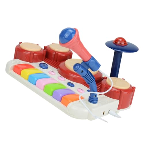 ピアノのおもちゃ子供のための子供に優しいドラムとドラムスティック楽器幼児のための電子音楽玩具