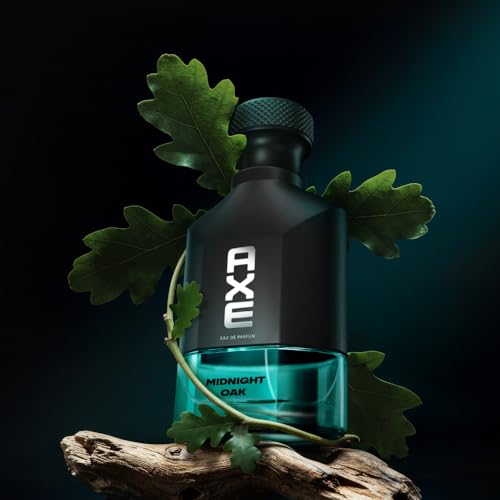 Image of Axe Best Perfume for Men | Midnight Oak Fragrance | Long Lasting 12Hr | Aromatic Herbal Gourmand Spearmint cedarwood fragrance| AXE Premium EDP 100ml | Midnight Oak