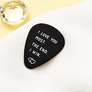 Médiator de guitare I Love You pour lui et elle – Cadeau pour petit ami, petite amie, I Love You More Most Mostest the… - Les Beatles, Paul McCartney, John Lennon, RIngo Starr, George Harrison Médiator de guitare I Love You pour lui et elle - Cadeau pour petit ami, petite amie, I Love You More Most Mostest the… – Image 3