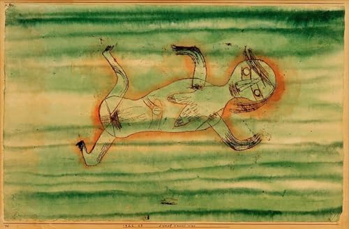 Impression Tableaux Peinture sur Toile Klee 60x90cm Décoration Nordique