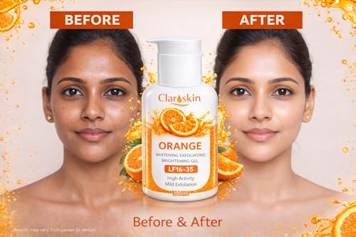 Image of Dr. Bora's Orange Enzyme Exfoliating Gel for Face & Body | Cleansing Moisturizing Facial Exfoliator | Dead Skin Remover | Brightening & Pore Cleansing for All Skin Types 100ml