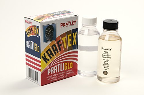 2 x Pratley Kraftex Pratligo Adhesive Epoxy Craft Seal 200ml 96102 New Lacquer Varnish Sealer