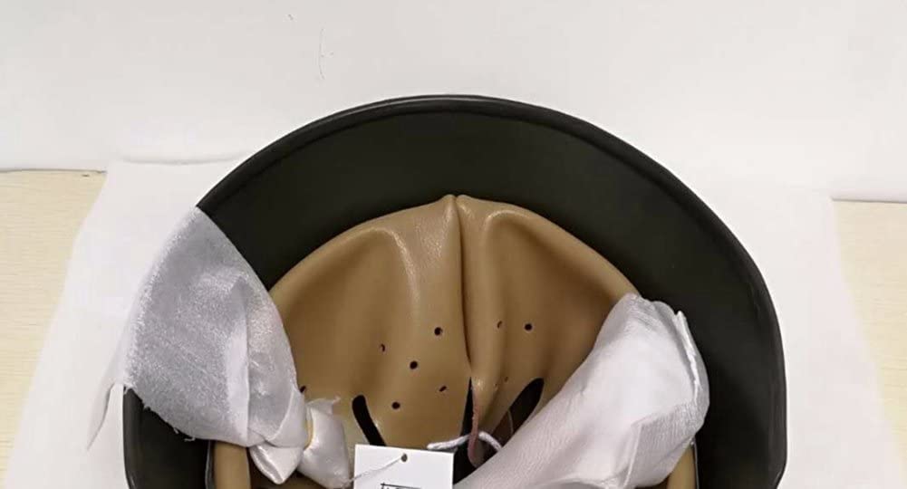 Casque M35 Allemand WW2 Reproduction - Acier, Doublure Cuir, Pour Collection, Cosplay, Reconstitution Historique - 4