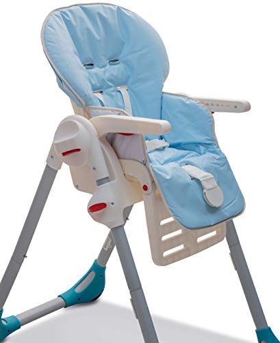 Italbaby Itb_Couvre chaise haute PVC Tu Bleu