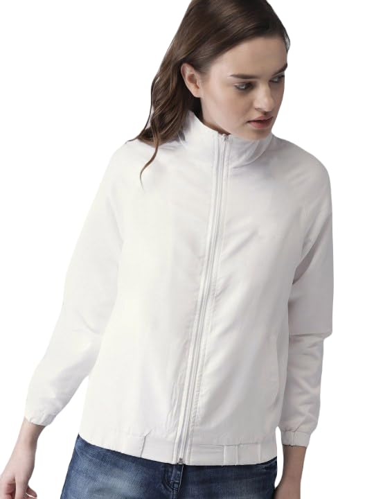 Casual Jacket,White Jacket,Women Winter Jacket,Stylish Jacket,Light Weight Jacket,Full Sleeve Polyster Bomber Jacket,Jacket For Women,jacket03.-picture-28