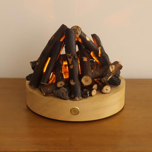 Flamme ronde 3 modes, le cadeau idéal pour Noël et Halloween