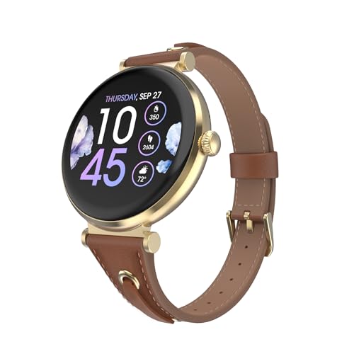iTouch Bloom Smart Watch for Women, 1.32” AMOLED Display Fitness Tracker with Bluetooth Calling, Heart Rate & Sleep Tracking, 60+ Sports Modes, IP68 Waterproof Smartwatch for Android & iPhone