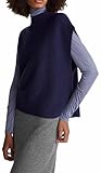 gilet sans manche benetton 80 % laine, 20 % polyamide United Colors of Benetton Gilet Homme Femme, Bleu, XS