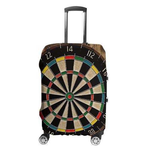 Dart Board Printed Luggage Cover Protector, Fits 18-32 Inch Luggage