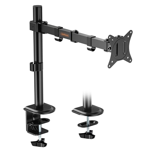 Halterungsprofi Office-GS812AEX – Gasdruck-Tischhalterung Für 1 Monitor Bis 57 Zoll, 27 Kg