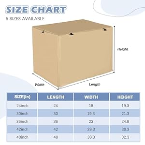   Dog-Crate-Cover-Double-Door-Waterproof-Pet-Kennel-Cover-Durable-600D-Polyester-Protective-Cage-Cover-for-2430364248-Inch-Dog-Crate-Beige