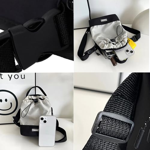 Multi Functional Crossbody Bag Sports Bags Small Drawstring Bag for Mountaineering,Traveling and Daily Outdoor,Men Women3