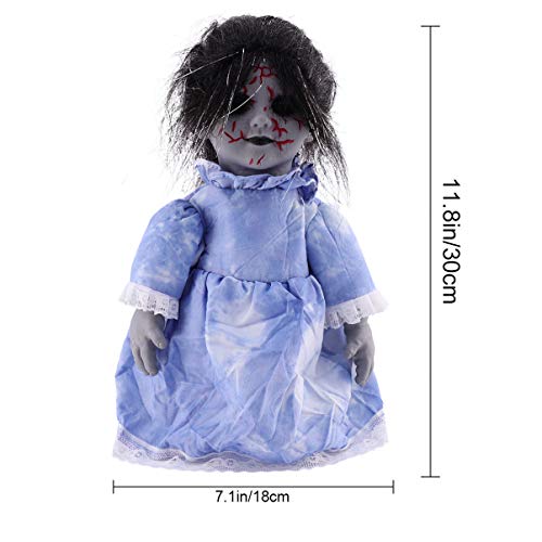 Muñeca Caminante Activada por Sonido para Halloween miniatura 2