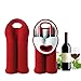 CHENGTAO Bottiglia di Vino Bag Thermos/Vino/Champagne/Birra Due Bottiglie di Raffreddamento Borsa Strumento Carrier Elegant (Color : 1)