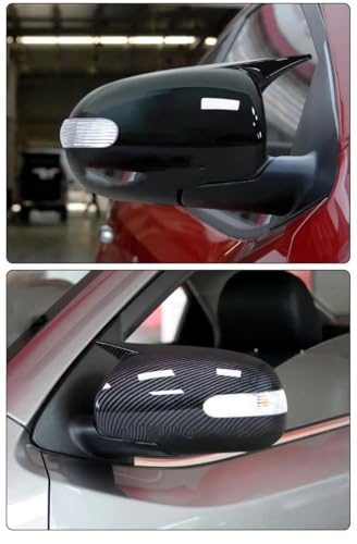 Coque rétroviseur pour KIA Ceed 1 et Forte look carbone
