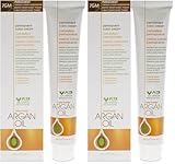 One-n-Only Argan Oil Permanent Color Cream - 7GM Medium Cream Soda Blonde Hair Color Unisex 3 oz (Pack of 2)