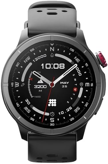 Cubitt AURA Pro 2 Smartwatch with Built-In GPS, Offline Maps, 1.48 AMOLED HD, VITA AI, AI Coach, Readiness Score, Health Snap, Sleep Score, 5ATM,