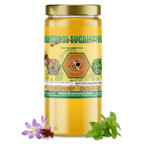 Broncosol Eucalyptus miel con extractos naturales 12oz