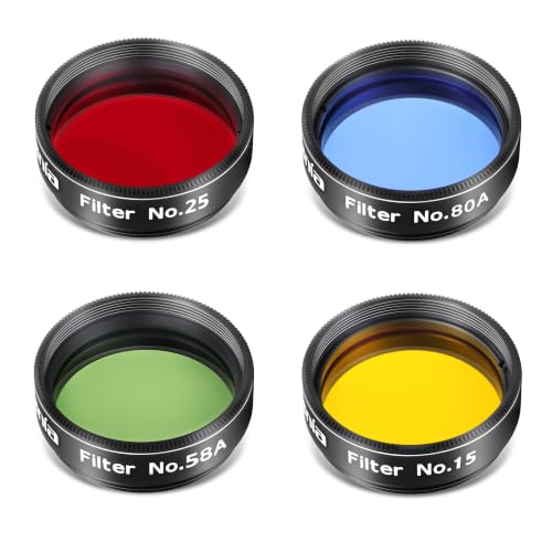 Astromania 1.25 Telescope Color Filter Set (4-Piece)