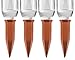 JULIAS 8 Pcs Vacation Plant Waterer Terracotta Plant Waterers Self Plant Watering Spikes Terracotta Wine Bottle Stake Set Plant Watering Devices
