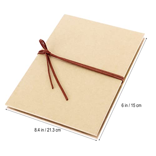 Graduation Gifts Photo Albums Diy Scrapbook Albums Accordion Stretchable Folding Kraft Paper Photo Album (Coffee Pages) Scrapbooks Photo Album #TOP1