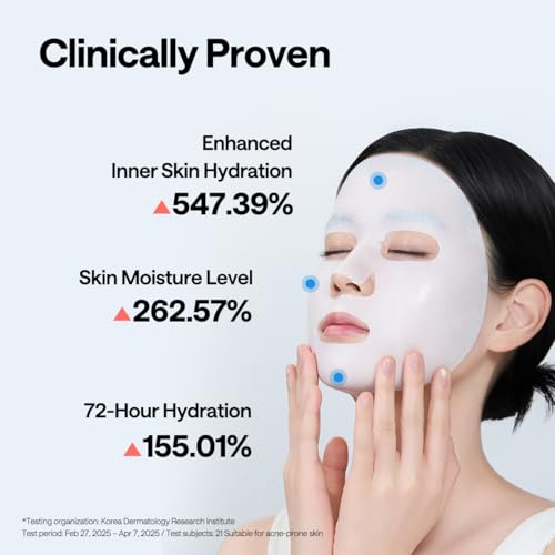 Image of MEDIHEAL Wrapping Serum Mask [Hyaluronate] Hydrate Dewy - Deep Moisture Recharge with 99% Pure Low-Molecular Hyaluronic Acid, Squalane & Panthenol - 72H Lasting Hydration (10 Sheets)