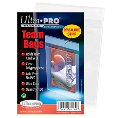 Amazon.co.jp: Ultra PRO - チームバッグ リシーラブル スリーブ 100枚