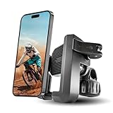 Utilisation à une main : Insérez et retirez votre smartphone en une seule main. Une simple pression sur le bouton permet de fixer ou de retirer l'appareil en 1 seconde. Vous avez un accès complet au port de charge, à l'appareil photo et à l'écran tactile sans aucune gêne. La rotule permet une inclinaison fluide en mode paysage ou portrait. Idéal pour la navigation GPS en roulant, l'enregistrement de vidéos, ou l'accès rapide aux notifications.