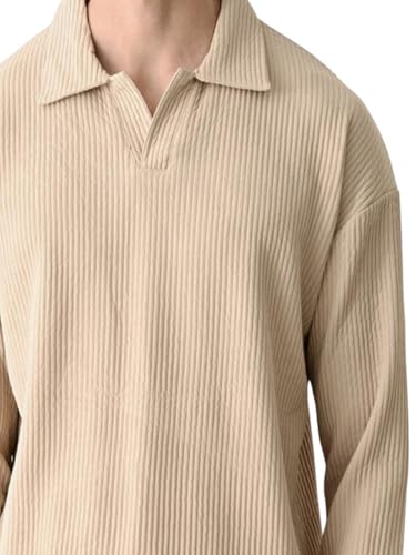 Image of Men Polo Collar Neck Full Sleeve's Tshirt