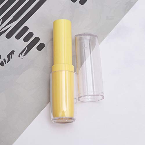 PIXNOR 10 Pcs Tubos de BÃ¡lsamo para LÃ¡bios Vazios Recipientes de Batom RecarregÃ¡veis â€‹â€‹Diy Ac