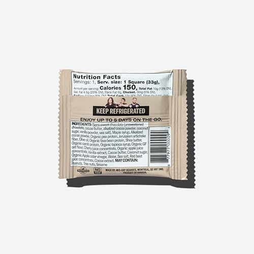 Mid-Day Squares Brownie Batter Chocolate Bars, 3 Packs miniatura 4