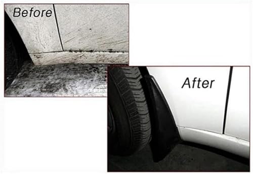 Guardabarros universales tipo cubierta protectora contra salpicaduras de coche 2