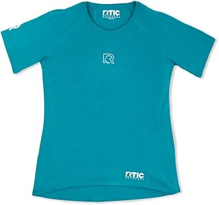 RTIC Womens Performance T-Shirt UPF 50+ Sun Protection Shirts, Short Sleeve Tee Moisture Wicking, Quick-Drying Outdoor Clothes, Hiking Apparel, Fishing Clothing, Deep Harbor, XL