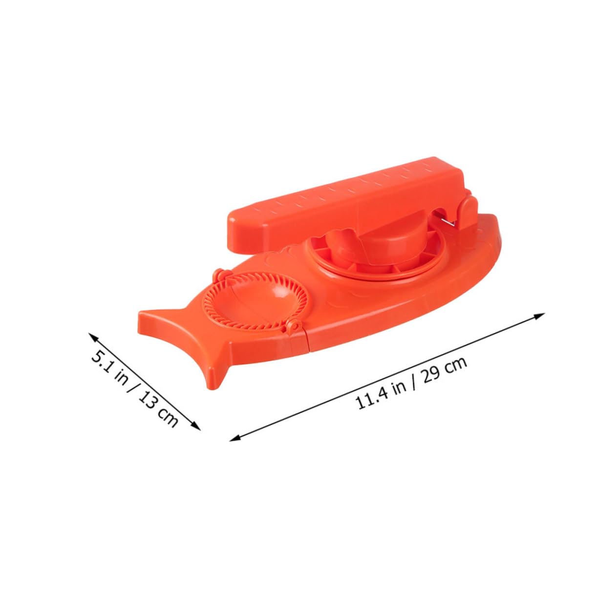 COLLBATH Multi Function Dumpling Maker Press Tool Ergonomic Dough Presser for Easy Dumpling Wrapping Non Slip Handle for Beginners Family Fun in Kitchen